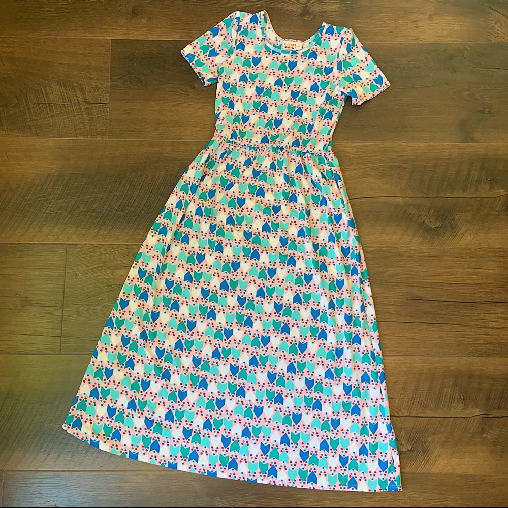Dot Dot Smile 8/10 Short Sleeved Dress